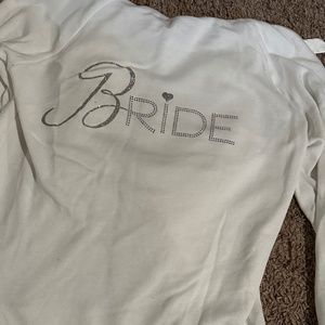 Victoria Secret zip up hoodie size medium